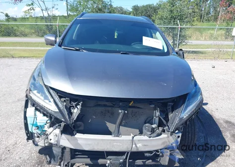 2019 Nissan Murano Sv z USA, uszkodzony, nr VIN 5N1AZ2MJ5KN157162